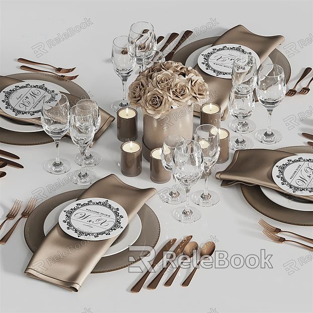 Modern Tableware Restaurant Decoration Dinner Plate Western Tableware model