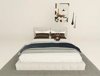 Modern Children's Bed 3d model