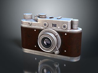 Antique Camera Antique Camera Retro Camera Retro Camera Mechanical Film Camera Film Camera 3d model