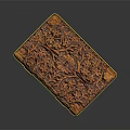 Exquisite Hand Carved Wooden Box For Storing Clothing Accessories And Jewelry