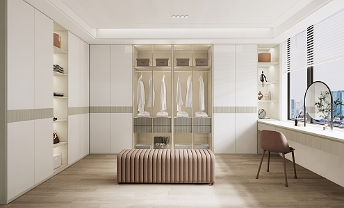 Modern Cloakroom 3d model