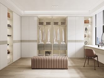 Modern Cloakroom 3d model