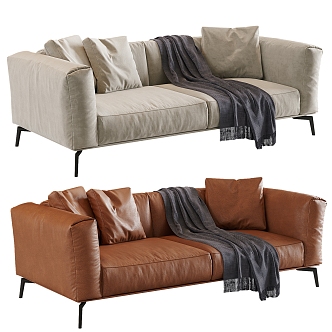 Modern Multiplayer Sofa 3d model