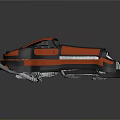 Red Black Mechanical Tools With Gray Components And Industrial Design