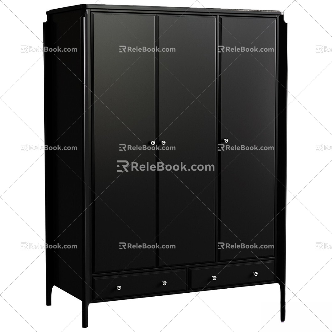 Other Closets Compartment Wardrobe 3d model