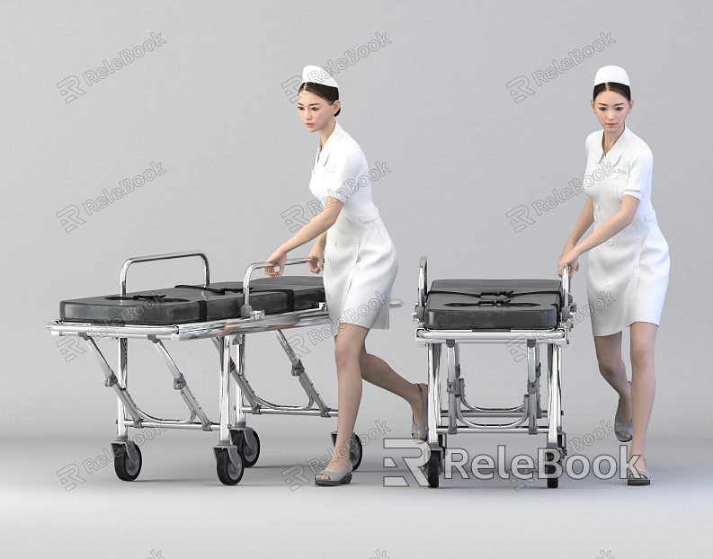 Modern Woman Beauty Nurse model