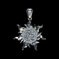 Pendant Necklace Pendant Sun 3d model