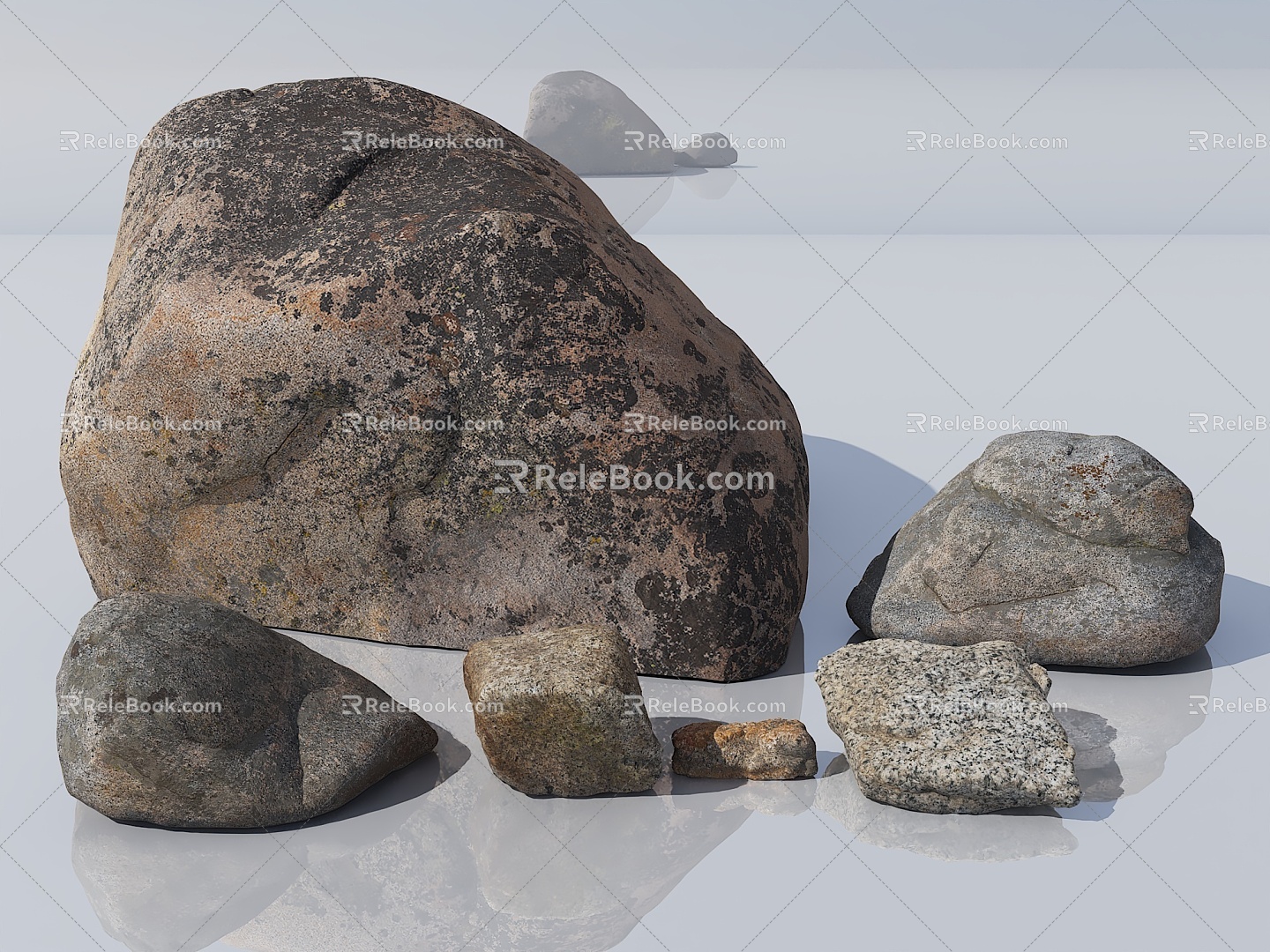 Sandstone Stone Pebble Shaped Stone Seaside Stone Reef Cliff Rock Mine Stone Cliff Cliff Rock Strange Stone Sea Stone Canyon 3d model