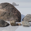 Sandstone Stone Pebble Shaped Stone Seaside Stone Reef Cliff Rock Mine Stone Cliff Cliff Rock Strange Stone Sea Stone Canyon 3d model