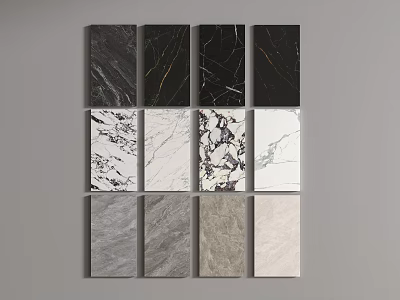 Modern Stone Modern Stone Marble Rock Slab Luxury Stoneware 3d model