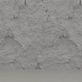 White Rough Textured Background Wall With Natural Surface For Modern Interior Design 3d model