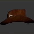 Cowboy Hat Fashion Cowboy Hat Western Cowboy Hat Men's Cowboy Hat Sun Hat American Cowboy Hat 3d model