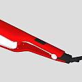 Modern Red Handheld Daily Electrical Appliances With Two Pieces Ergonomic Design