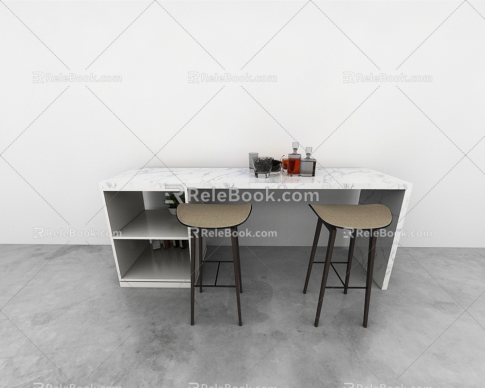 Bar 3d model