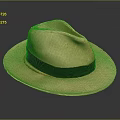Light Brown Woven Straw Hat with Black Band Classic Summer Fashion Accessory