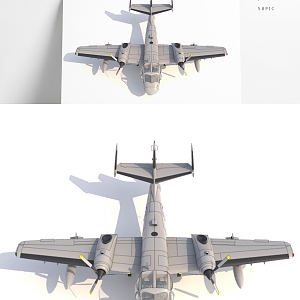 modern aircraft military aircraft 3d model