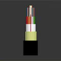 Durable Multicolored Core Electrical Cables With Layered Insulation For Electronic Appliances