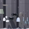 Modern chandelier 3d model