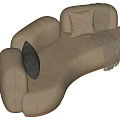 Modern Multiplayer Sofa 3d model