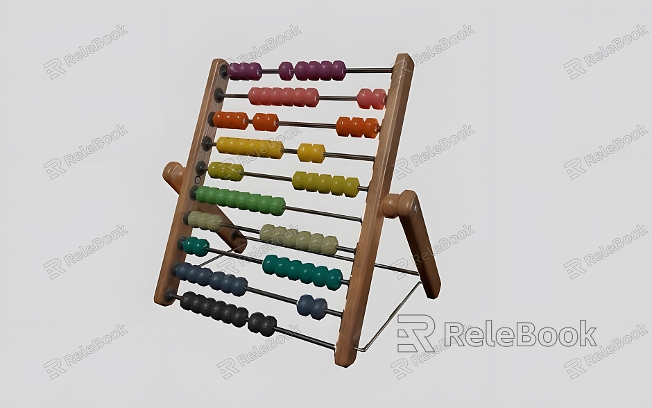 Children's toy abacus model