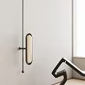 Modern Scandinavian wall lamp 3d model