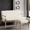 Nordic Combination Sofa 3d model