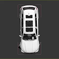 White BMW SUV With Panoramic Sunroof Modern Design And Silver Wheels