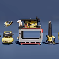 Industrial Equipment Including Table Saw Angle Grinder Vacuum And Power Tools