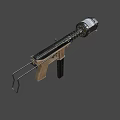 Post-apocalyptic firearms 3d model