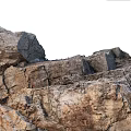 Natural Stone Garden Ornament With Rough Texture And Decorative Rock Features