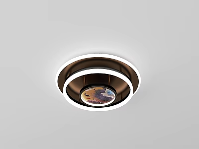 New Chinese ceiling lamp 3d model