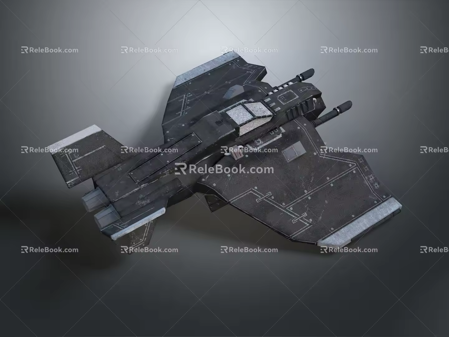 Modern Fighter Science Fiction Fighter Next Generation Fighter Science Fiction Fighter 3d model