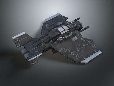 Modern Fighter Science Fiction Fighter Next Generation Fighter Science Fiction Fighter 3d model