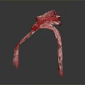 Pink And White Headband With Green Leaf Pattern And Bow Design For Daily Use