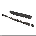Industrial Metal Nail Strips In Different Lengths With Metal Texture For Construction Fixing