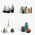 Unique Ceramic Vessels With Diverse Shapes Vibrant Glazes And Artistic Styles For Home Decor