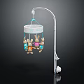 Cute Colorful Rabbit Dolls Baby Mobile With Hanging Stand For Nursery