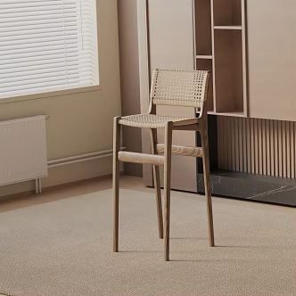 Modern Bar Chair 3d model