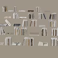 Books Ornaments 3d model