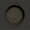 bucket iron bucket mud bucket cement bucket 3d model