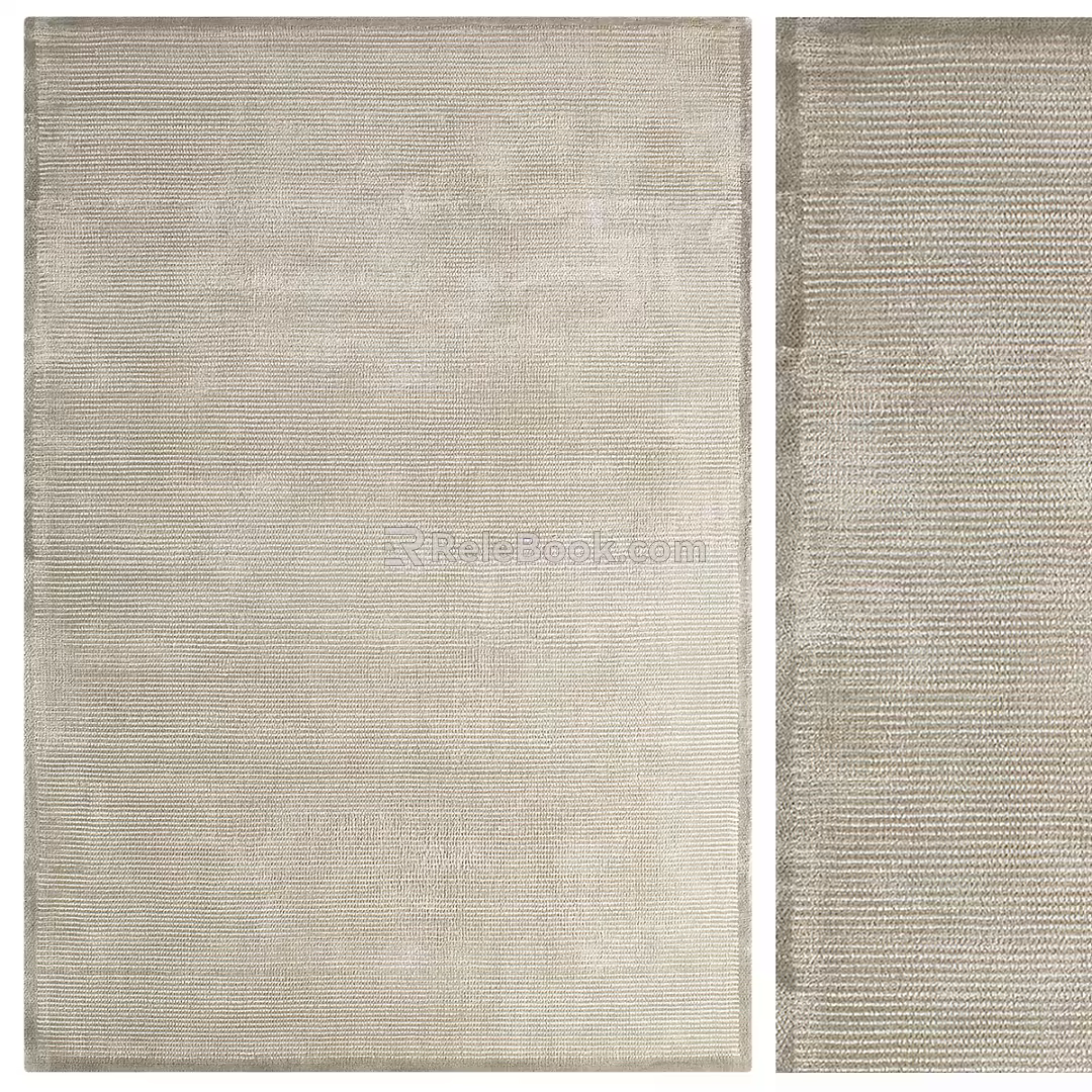Modern Square Carpet 3d model