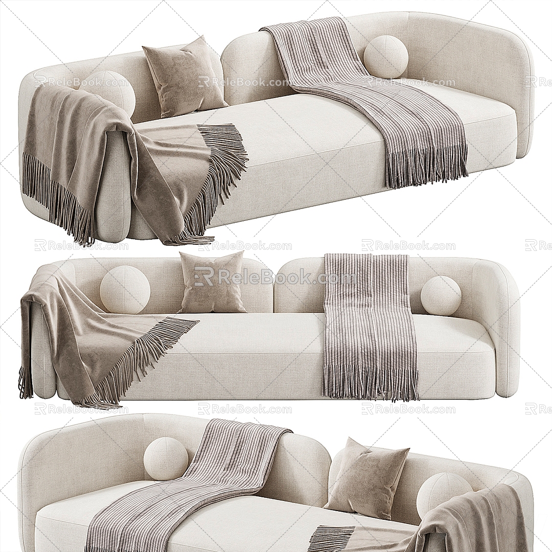 Multiplayer Sofa 3d model