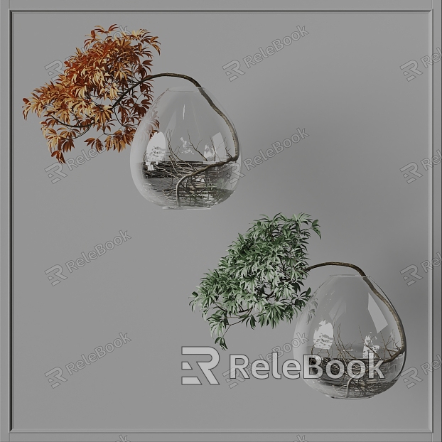 Modern Vase Glass Vase model