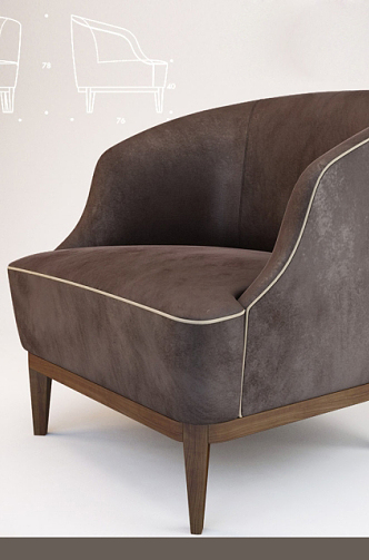 Sofa chair 3d model