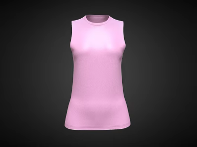 Modern Girl Top 3d model Modern Girl Top 3d model