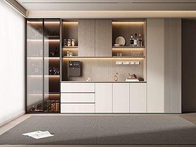 Modern Wine Cabinet model