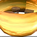 Wooden Furniture Set Including Round Coffee Table Side Table Cabinet And Rectangular Accent Table With Classic Design