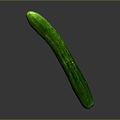 White Cucumber Water Cucumber Dry Cucumber Green Cucumber South China Cucumber European Greenhouse Cucumber Fruit Cucumber 3d model