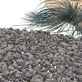 Stone Stone Stone Pavement Gravel Pavement 3d model