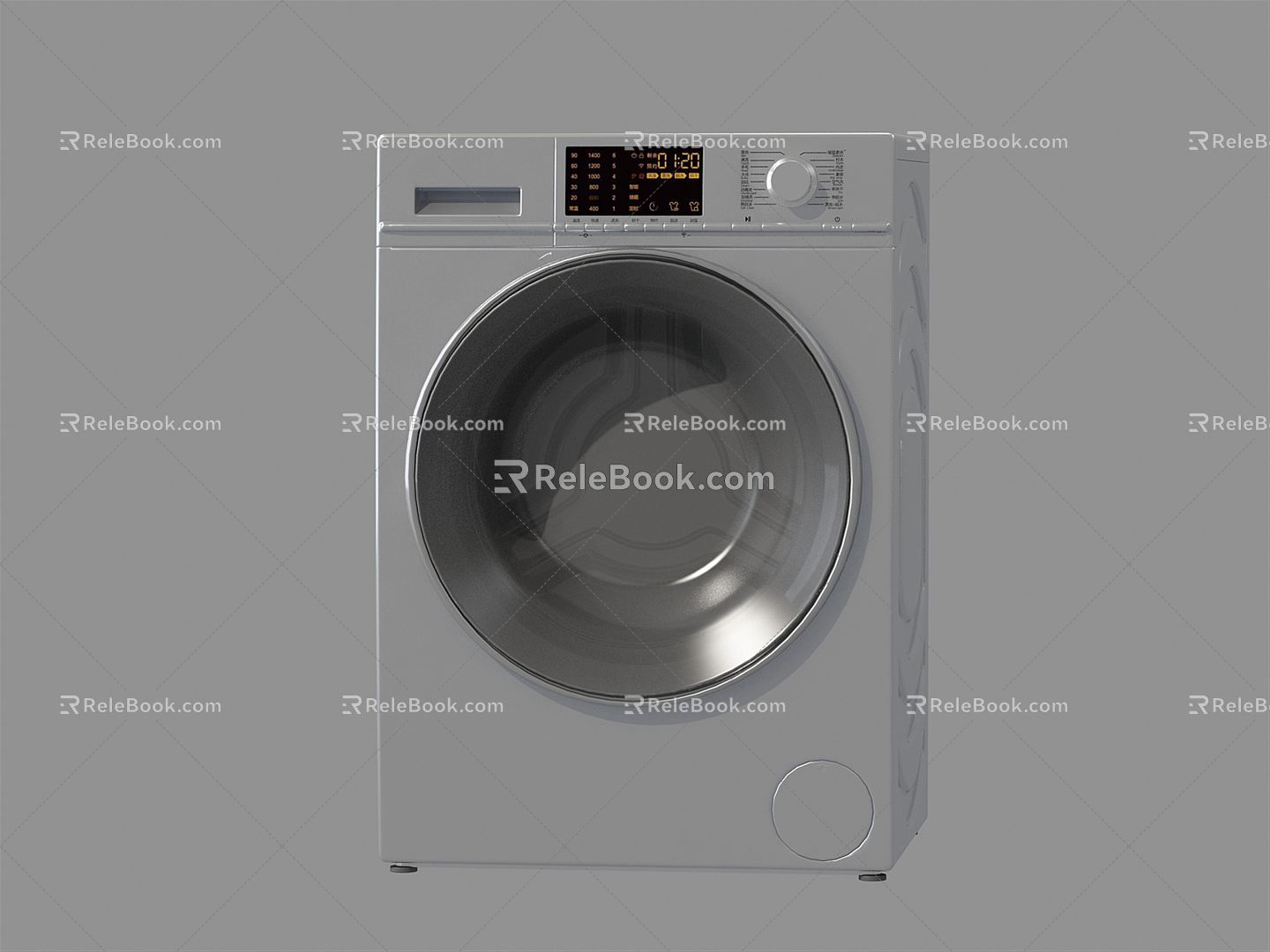 Modern washing machine model